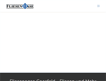 Tablet Screenshot of fliesenoase-coesfeld.de